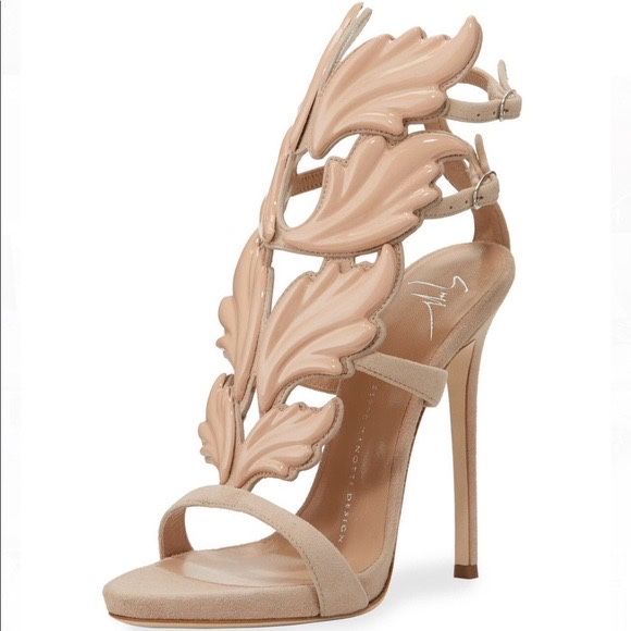 Sandale Giuseppe Zanotti Wings Suede Limited, 100%originali,noi,cutie