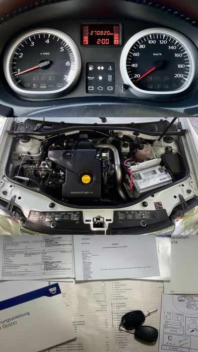 *DACIA DUSTER I (PRESTIGE)~2011 ~1.5DCI~6TREPTE~110cp(EURO5)~Climă~Scaune Piele*