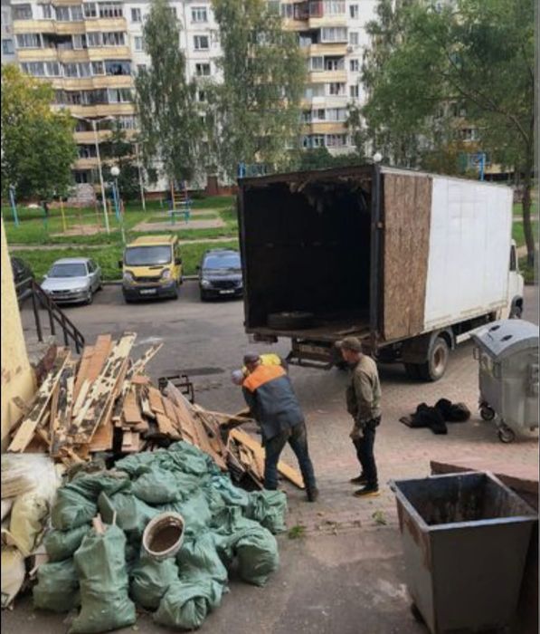 Вывоз мусора старой мебели 24/7. Газель