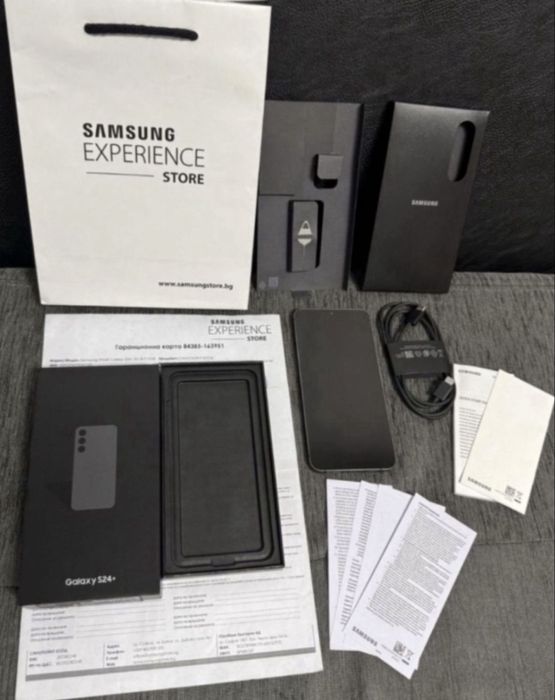 512GB Samsung S24 Plus Experience Store Гаранция 2026 S24+ Gray / Сив