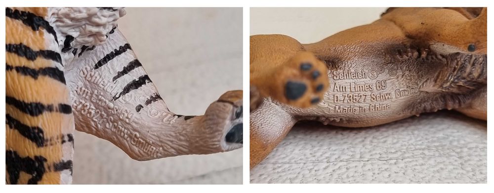 Tigru si leu Schleich