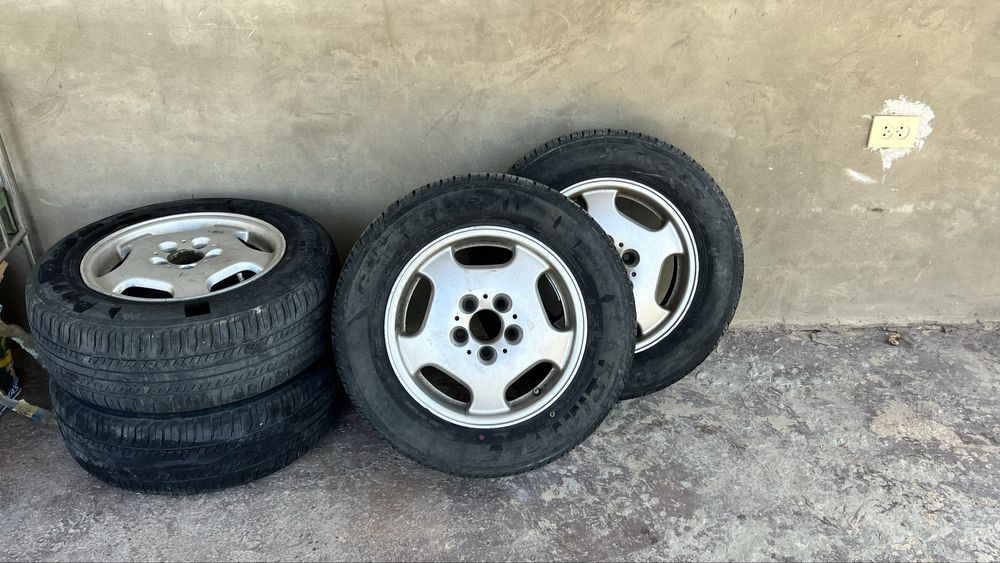 Диски мерседес R15 + летные шина