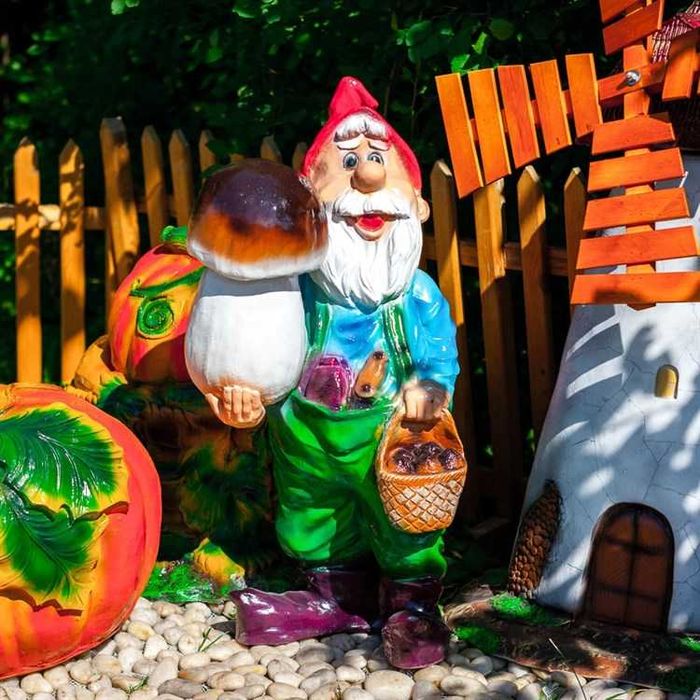 Фигуры садовые гипс