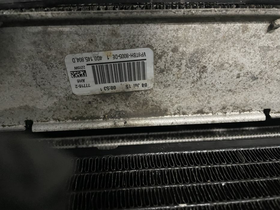 Set radiatoare apa aer gmv electroventilator Audi A4 A5 A6 2.0 Euro 6