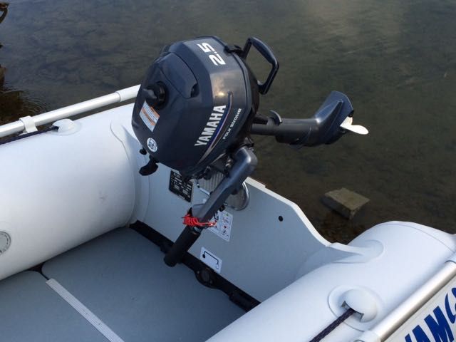 Нов 4-тактов извънбордов двигател Yamaha F2,5A