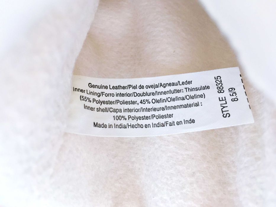 VINTAGE 2005 ISOTONER® LEATHER Nappa Lambskin Gloves — 8.5/9