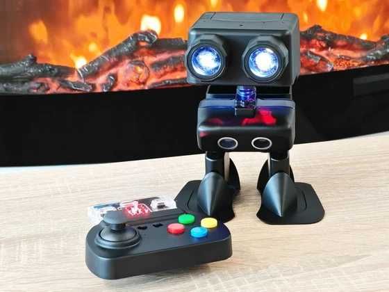 Kit pentru robotul ELECFREAKS PU cu micro:bit și baterii