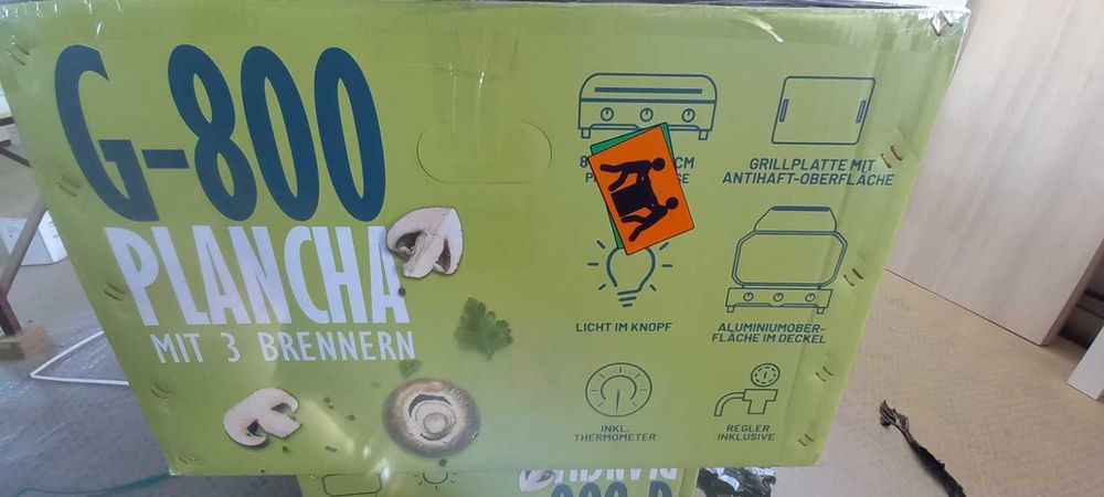 Професионално газово грил барбекю Cozze G-800