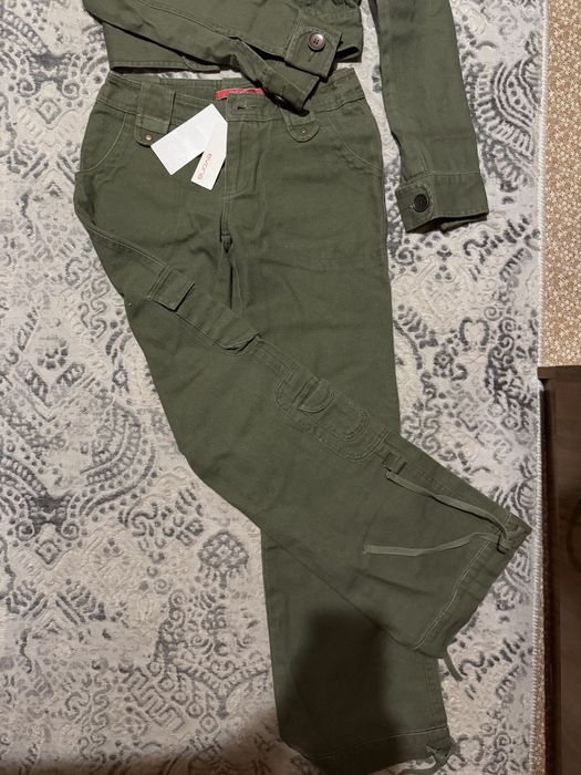 Женский костюм джинсовый