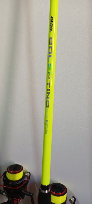 SET 3 Lansete Feeder 3.0m ROBINHAN Bolentino + 3 Mulinete YUMOSHI DM60