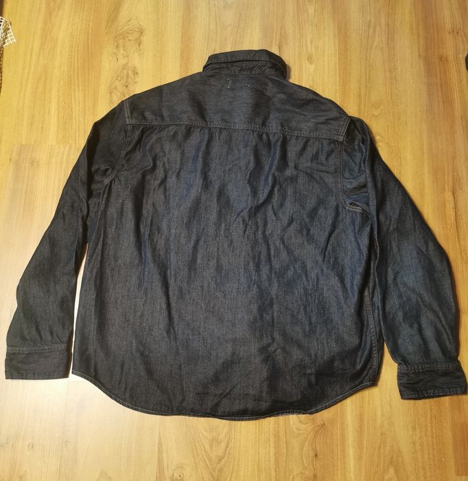 Camasa blugi Calvin Klein Jeans, noua (eticheta), bumbac, maneci lungi, croi regular, marimea XXL