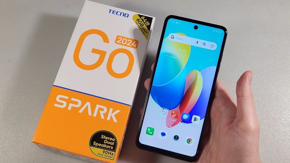 Бюджетка Tecno Spark Go 24