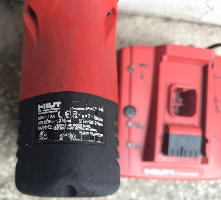HILTI TE 6-A,с батерия и зарядно