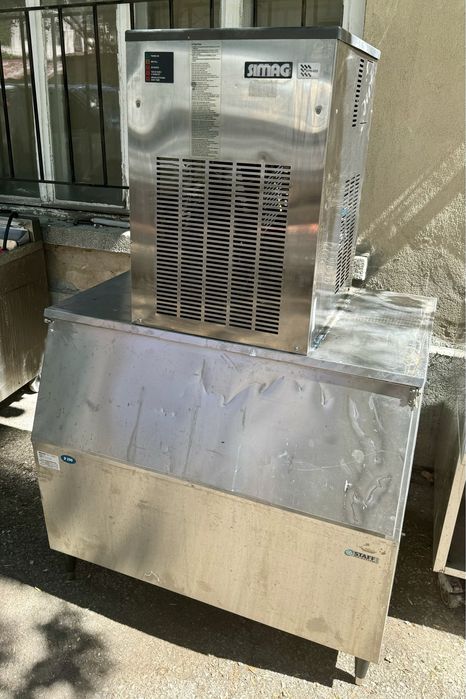 Ледогенератор 600кг Scotsman-Simag трошен лед