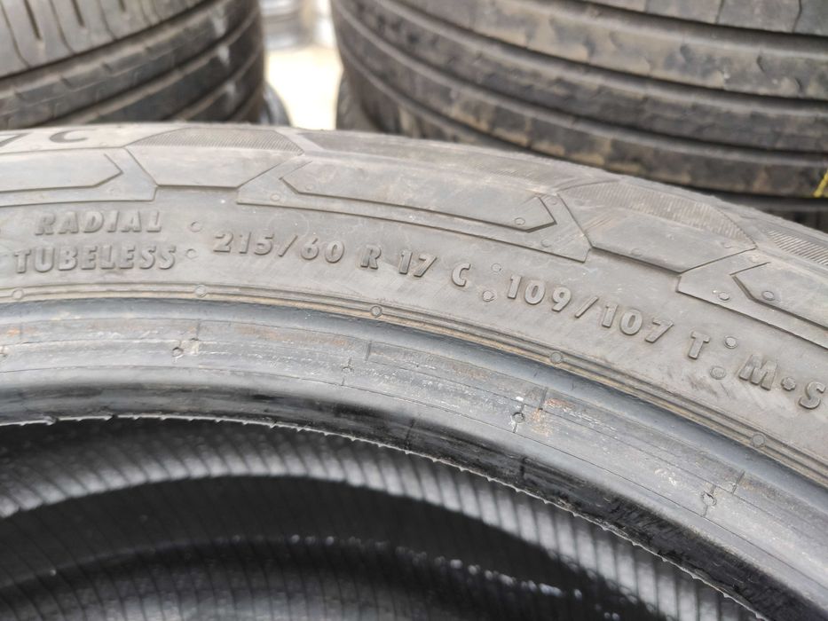 4бр Зимни гуми 215 60 17 С - Continental - DOT 2024