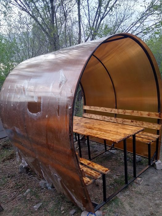 Беседка новая, доставка