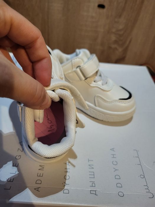 Adidasi ghete piele ecologica, noi  nr 23, 14 cm interior