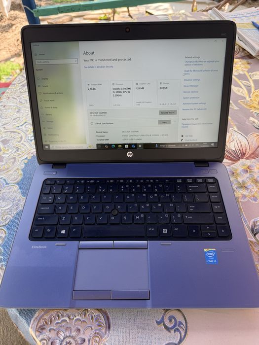 HP EliteBook 840 G2 i5-5200U | 4GB RAM | 256GB SSD | Батарея 100%