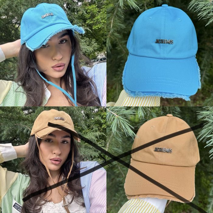 Нови шапки Jacquemus от 100% памук