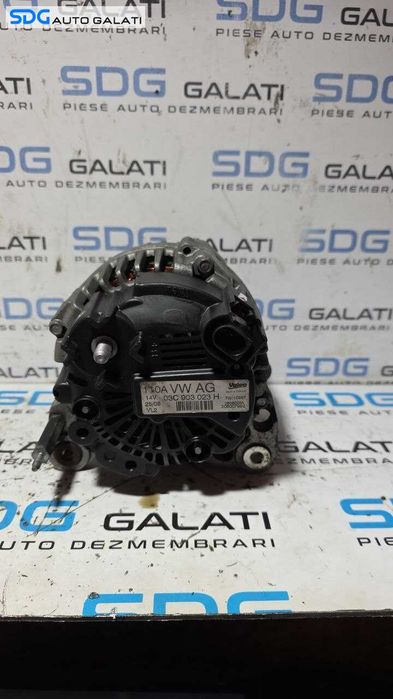 Alternator 14V 110A Audi A3 8P 1.4 TFSI 2004 - 2013 Cod 03C903023H [MX1324]