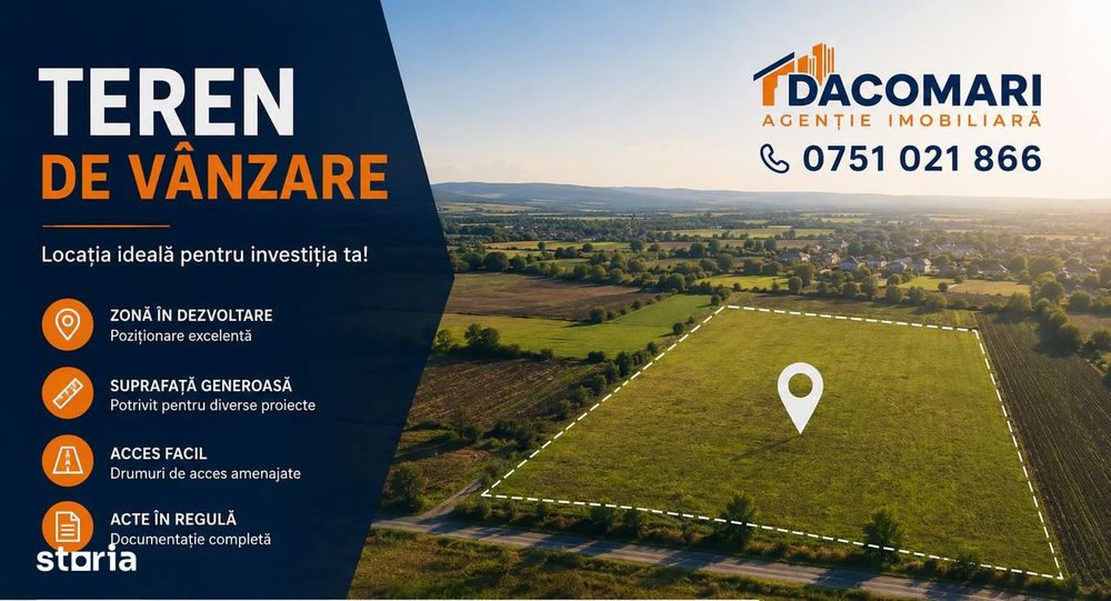 Teren de Vânzare cu Anexă – Central, zona Primăriei Frumușița
