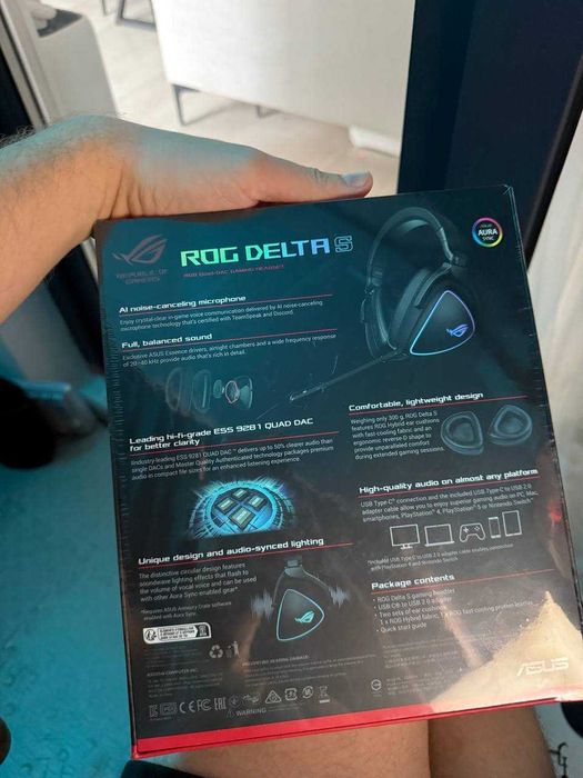 ASUS ROG Delta S — новые, запечатанные