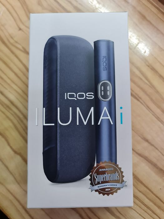Kit IQOS ILUMA Midnight Black NOU persinalizat ING SI IANG