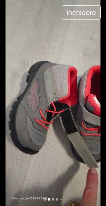 Adidași decatlon pentru drumeții, mărimea 27