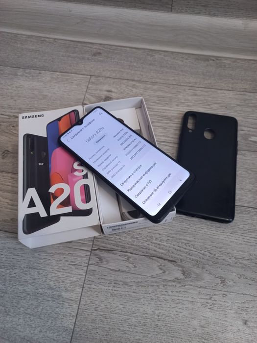 Продам телефон Samsung Galaxy A20S, полная комплектация!