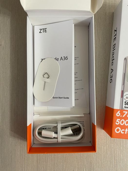 Продам смартфон,ZTE A36  4-64 gb