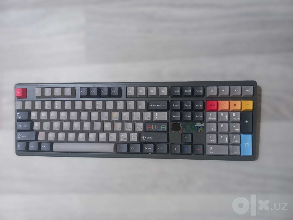 Беспроводная механическая клавиатура AULA F108 Pro V2 RUS/ENG оригинал
