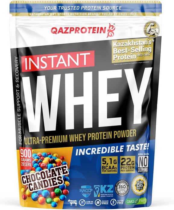 Протеин Qazprotein Instant Whey 900