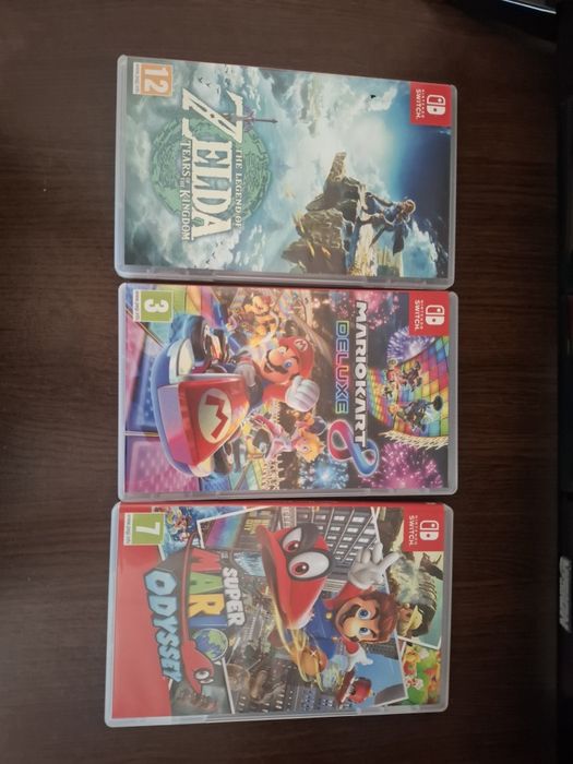Nintendo switch folosit ocazional