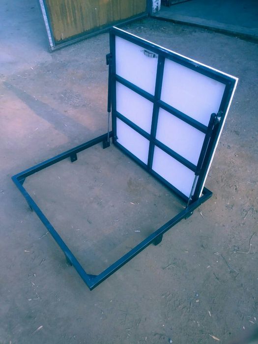 Люк напольный подвальный под плитку ламинат и керамогранит+доставка