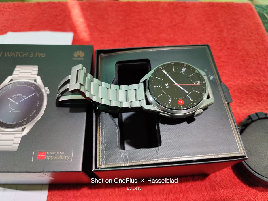 Huawei Watch 3 PRO TITANIUM ELITE GALILEO 48mm Esim L-50E 24м.гарамция