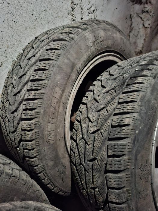 Set 4 jante Audi R16 +anvelope de iarna