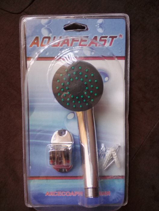 нова душ слушалка за баня с комплект за монтаж