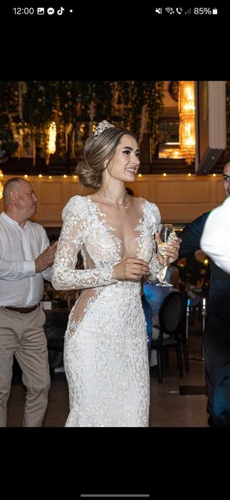 Rochie de mireasă sirenă