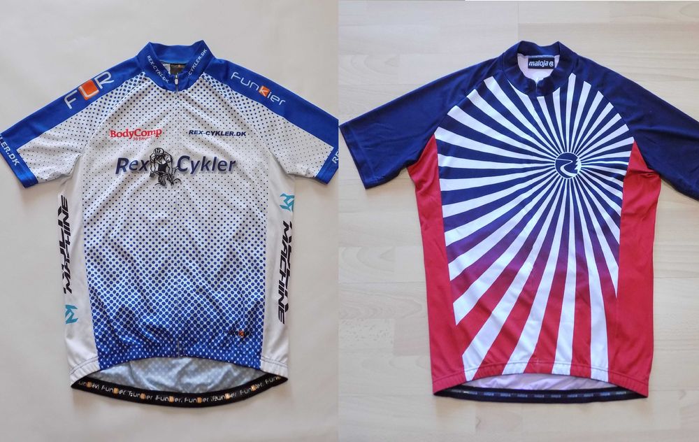 вело джърси funkier/maloja тениска шосейно колоездене мъжко оригинал L