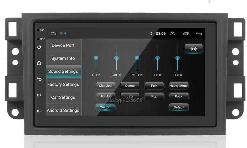 Chevrolet Epica Rova Aveo Captiva - Андроид Навигация, R5