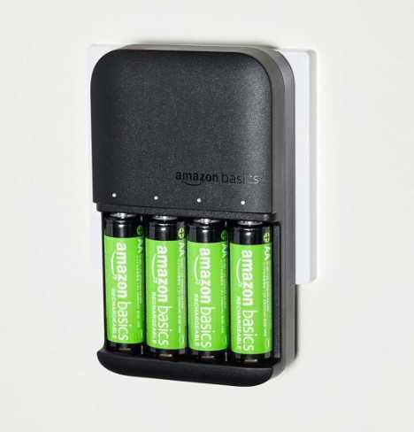 Amazon акумулаторни батерии АА(4 бр) и ААА(4 бр) с комбинирано зарядно