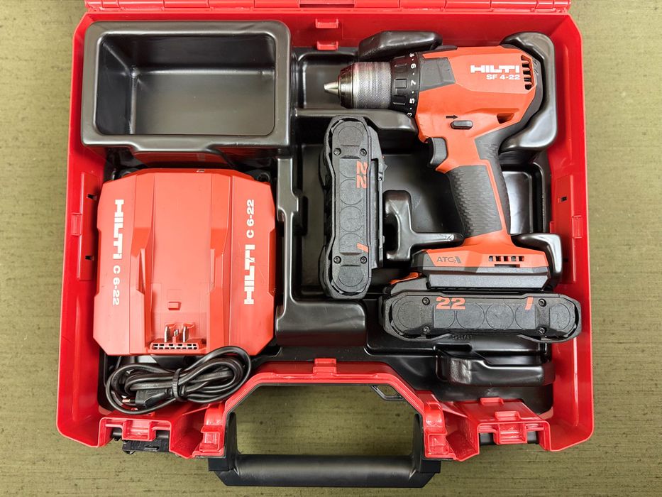 HILTI SF 4-22 NURON акумулаторен винтоверт – 2×4.0Ah, 2025 г.