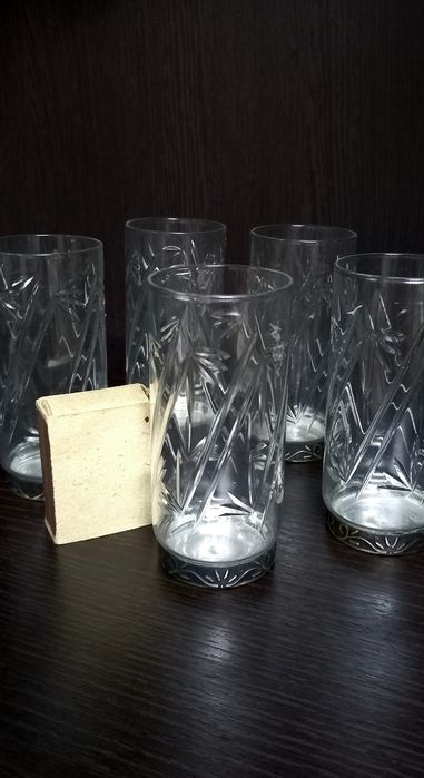 Рюмки хрусталь мельхиор