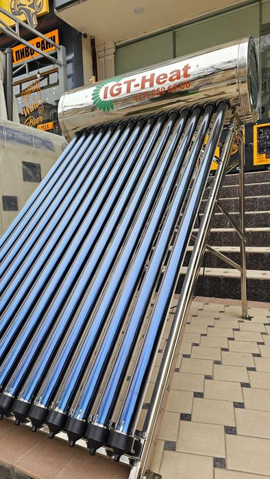 Подогрев бассейна с помощью солнечный водонагреватель с гарантией