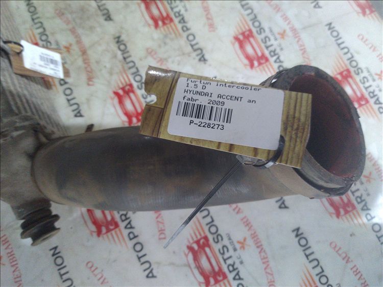 furtun intercooler 1.5 d hyundai accent an fabr. 2009