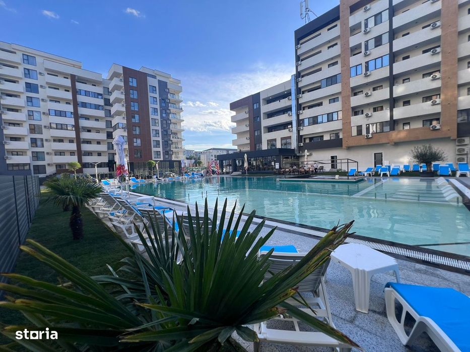 Metrou Berceni 5 min - OFERTA VERII Studio cu curte vedere la piscina