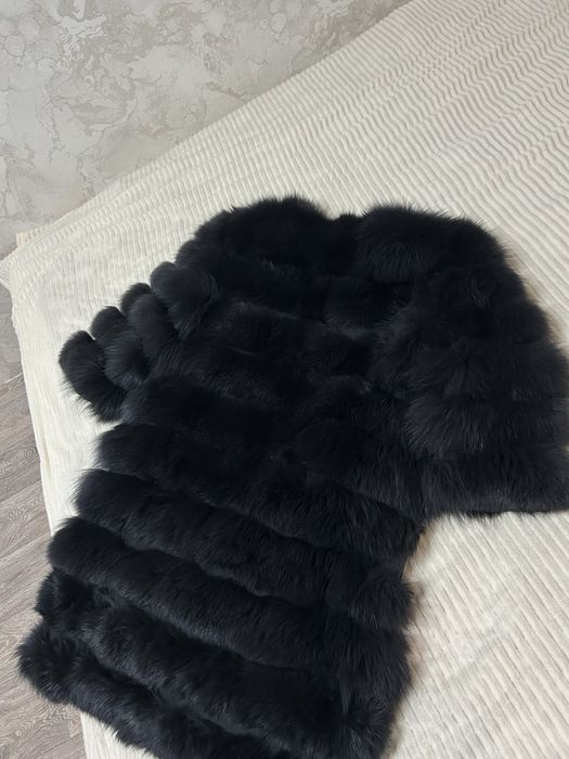 Шуба из натурального песца