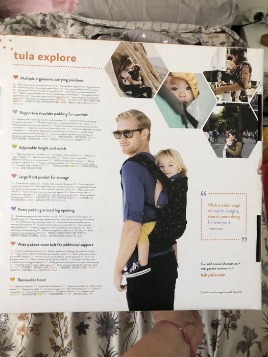 Ергономична раница Tula Explore Free to Grow