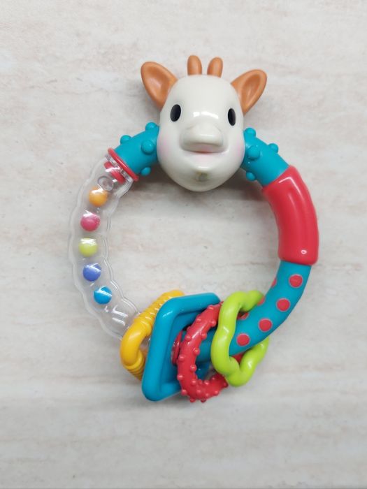 Гризалка - дрънкалка "Жиравчето Софи"