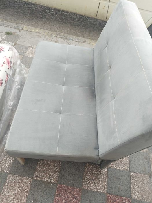 Диван ъглов сив може да се мести ъгъла